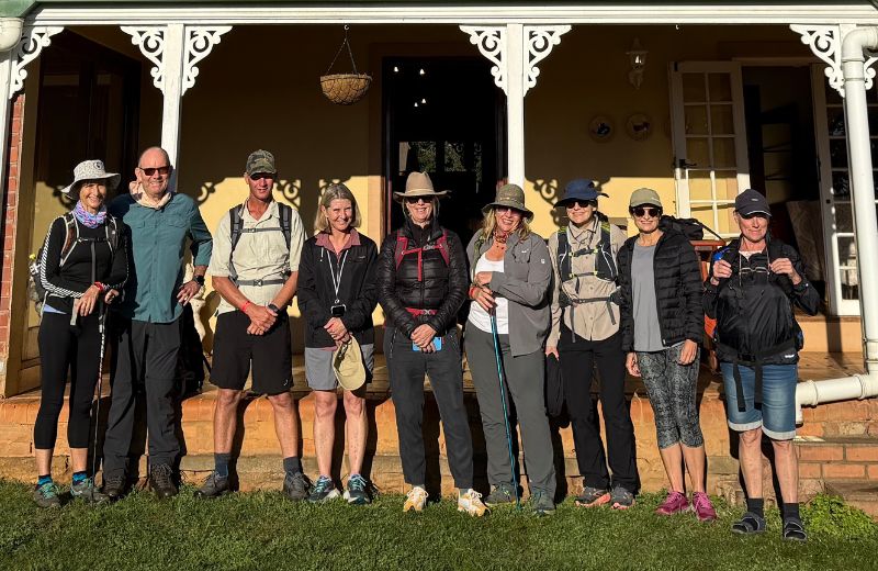 Past Midlands Camino Walkers
